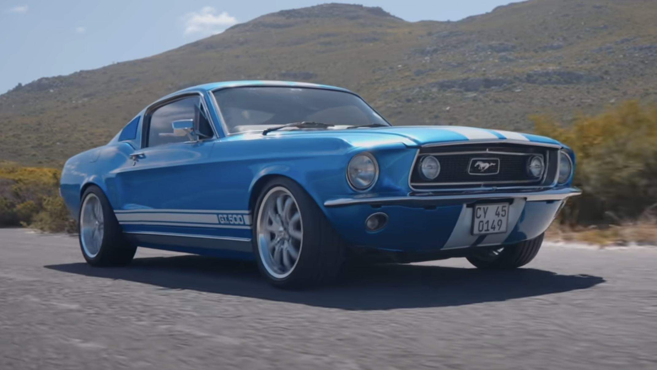 Ford Mustang with BMW M3 engine - front